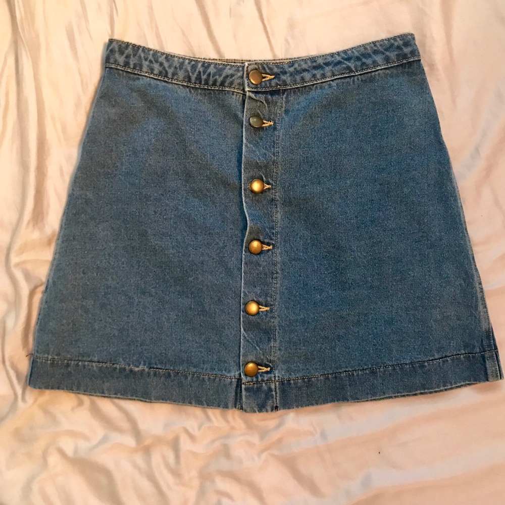 American Apparel Denim Mini